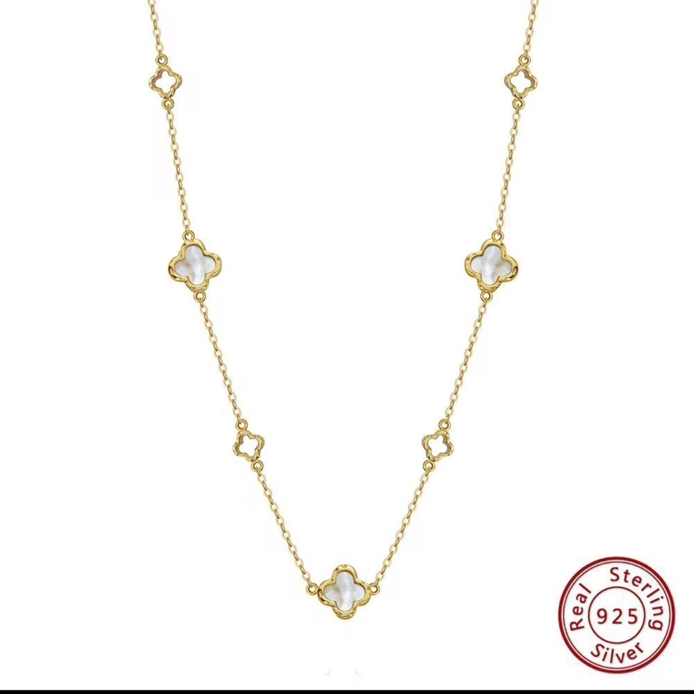 ENA 925 14k over Sterling Silver Necklace